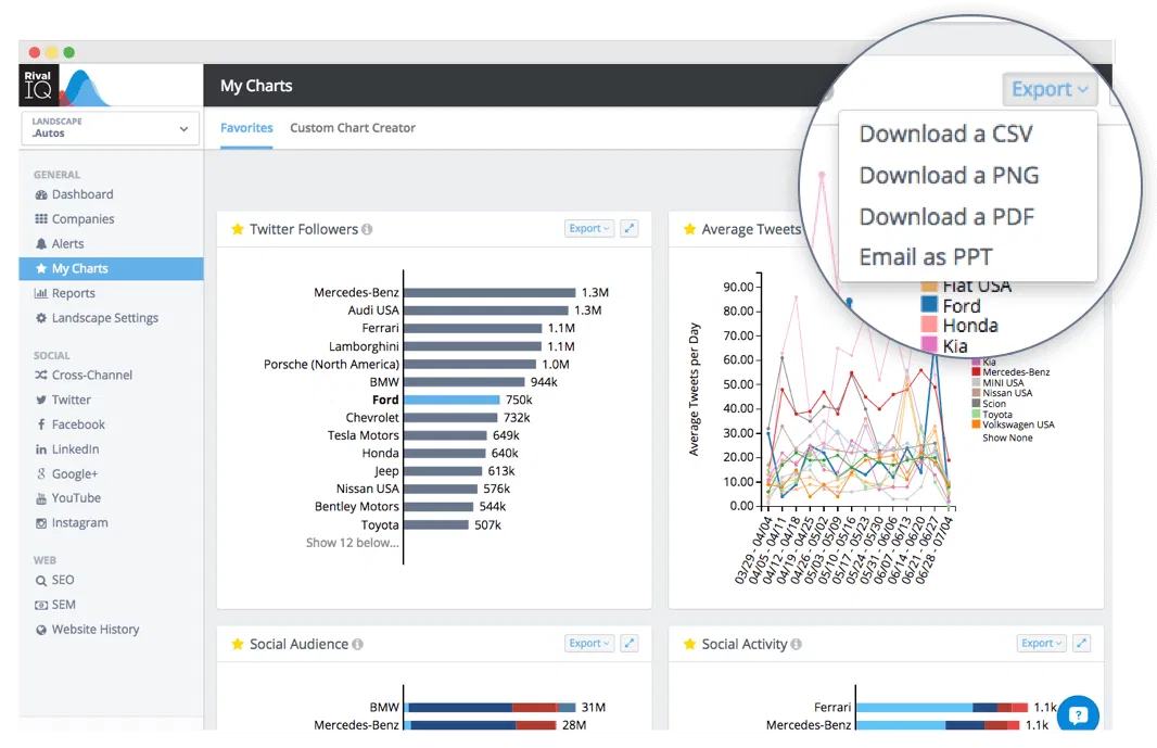 RivalIQ Reports