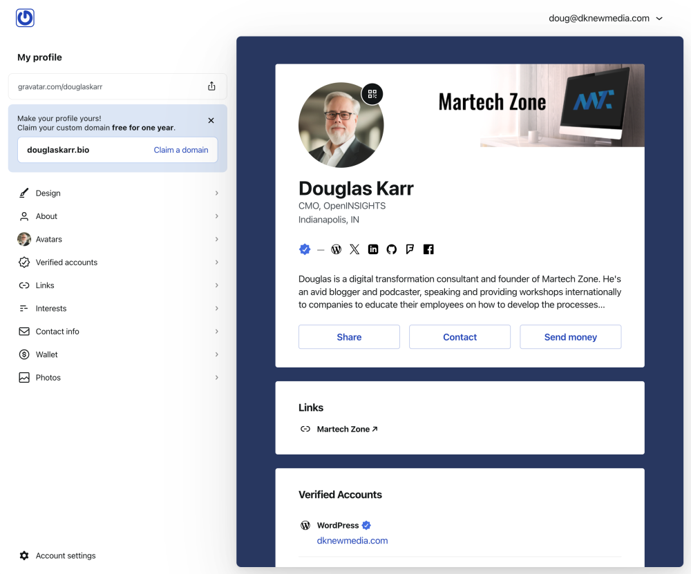 Why and How to Set Up a Gravatar Account (Even If You're Not on WordPress) 2 Set up a Gravatar
