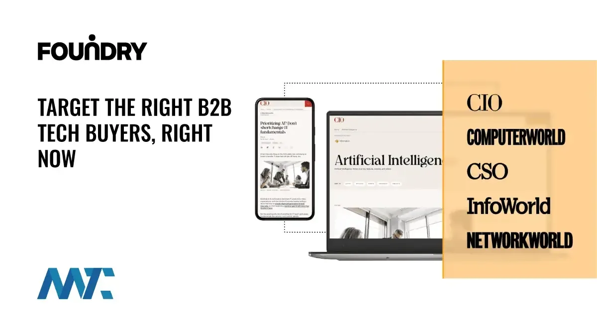 Foundry Audiences for B2B Intent Data