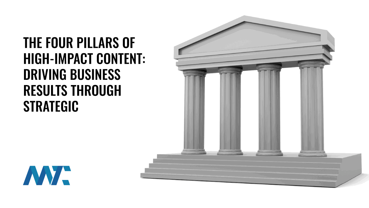 The Four Pillars of High-Impact Content: Driving Business Results Through Strategic Messaging 1 Pillars of Business Content
