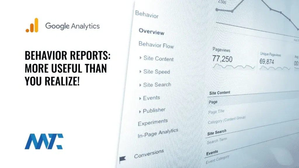 Google Universal Analytics Behavior Reports