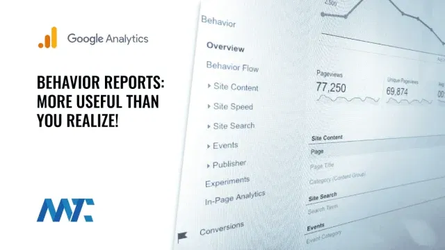 Google Universal Analytics Behavior Reports