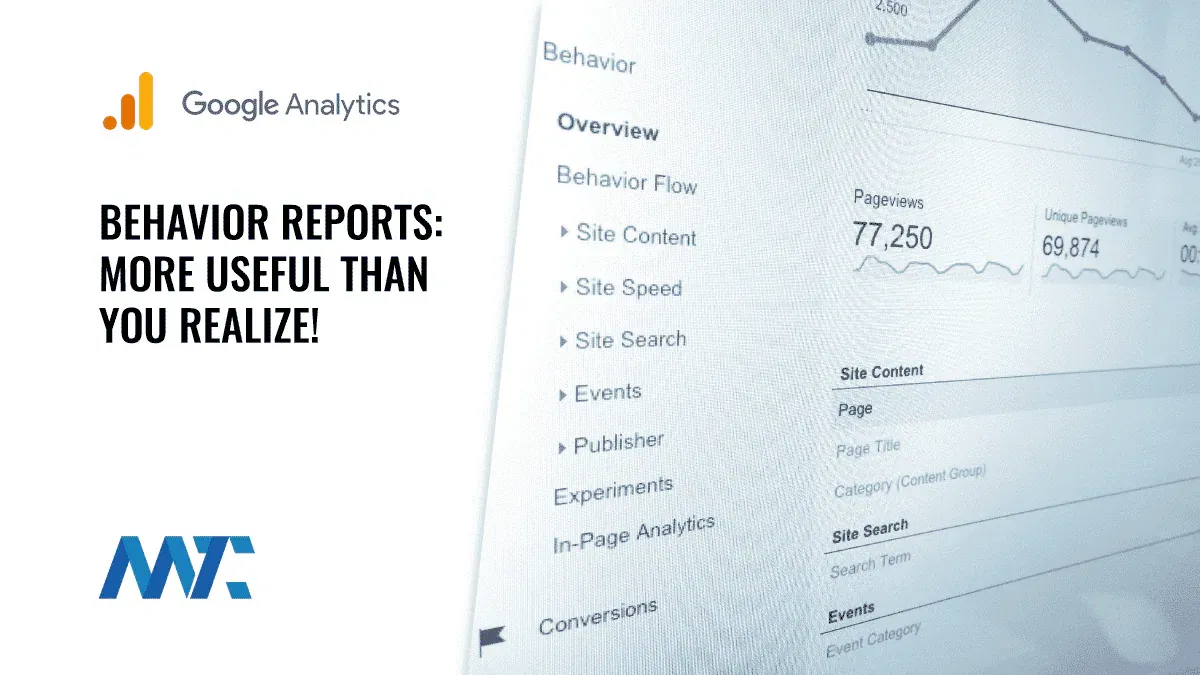 Google Universal Analytics Behavior Reports