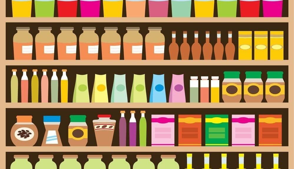retail product shelf