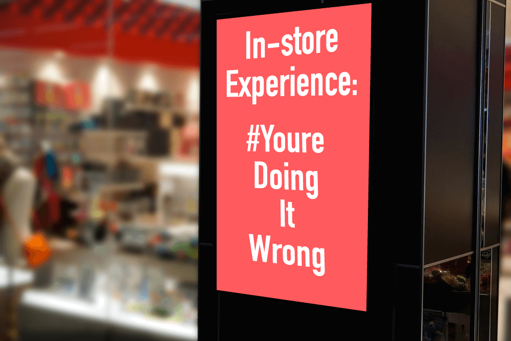 3 Keys to Modernizing In-Store Experiences... and Revenue 1 in store experience displays personalization