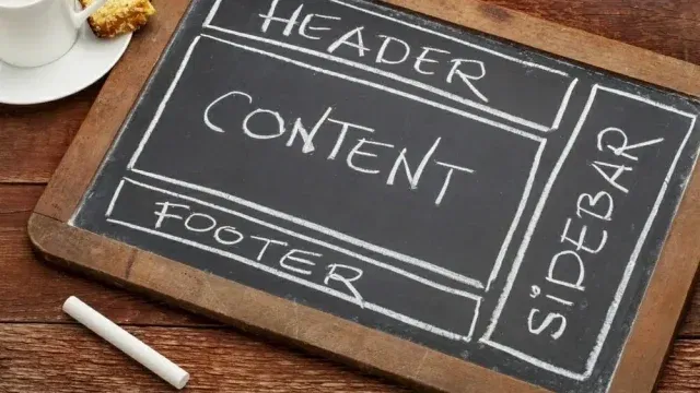 web layout