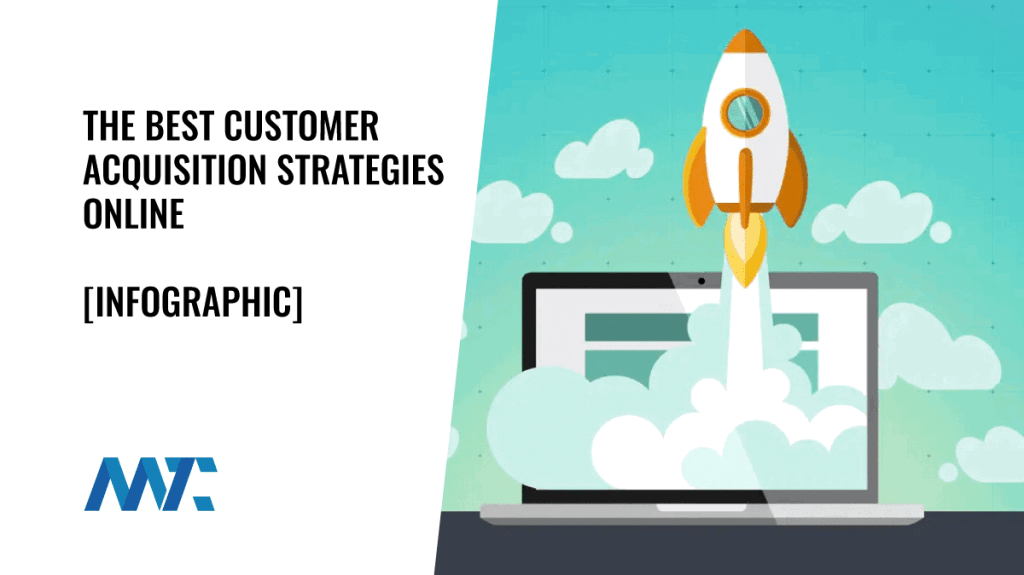 online customer acquisition strategies infographic
