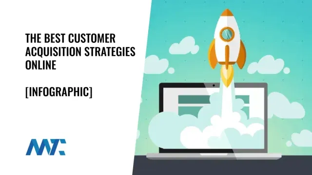 online customer acquisition strategies infographic