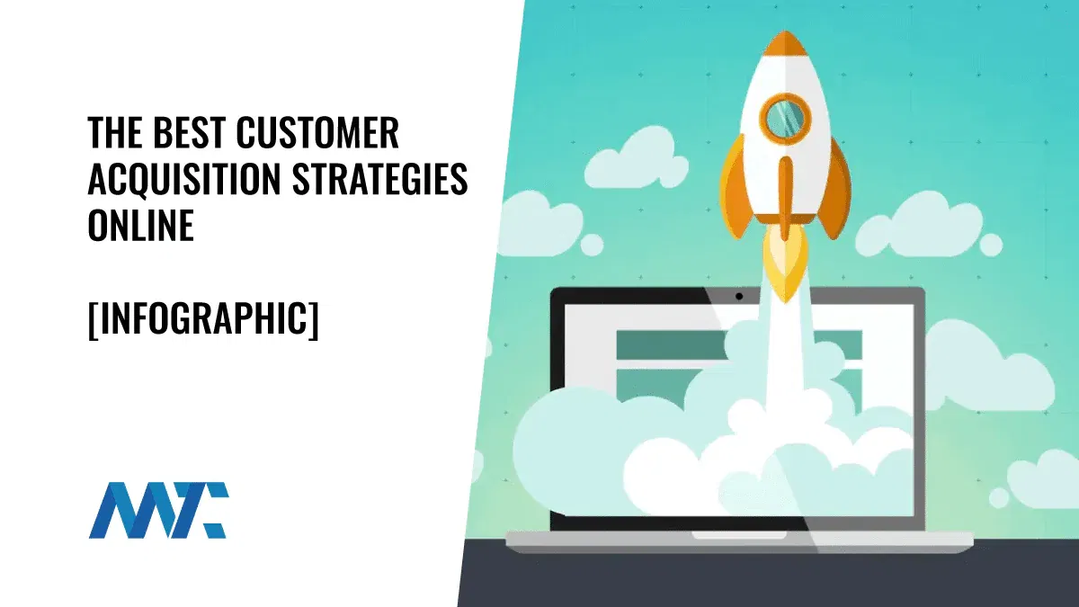 online customer acquisition strategies infographic