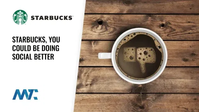 Starbucks Social media customer services example on X