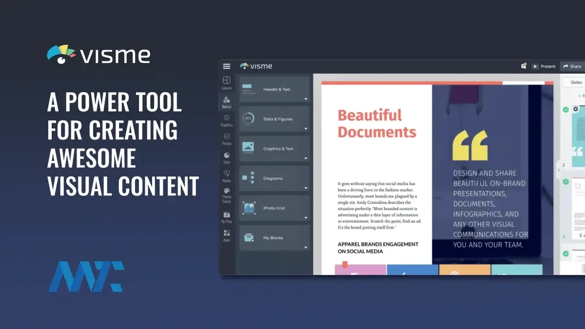 Visme Visual Content Designer