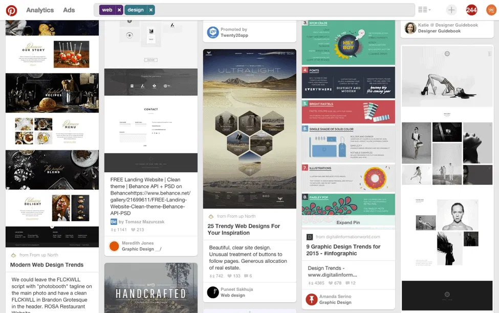 web-design-pinterest
