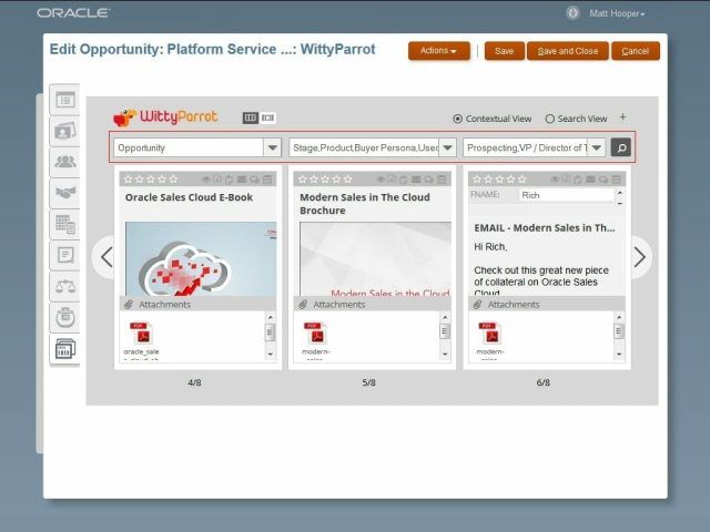 Oracle Widget2a 1