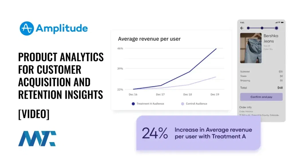 Amplitude Analytics: product analytics and insights for customer acquisition and retention
