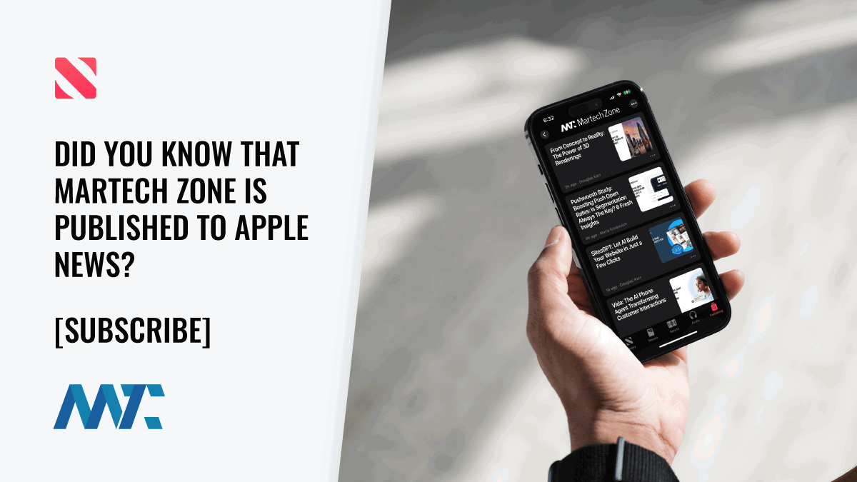 martech zone on apple news