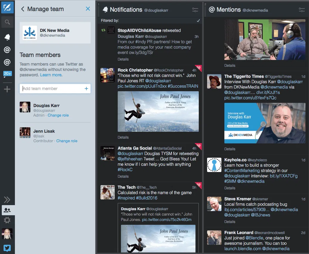 twitter-team-management