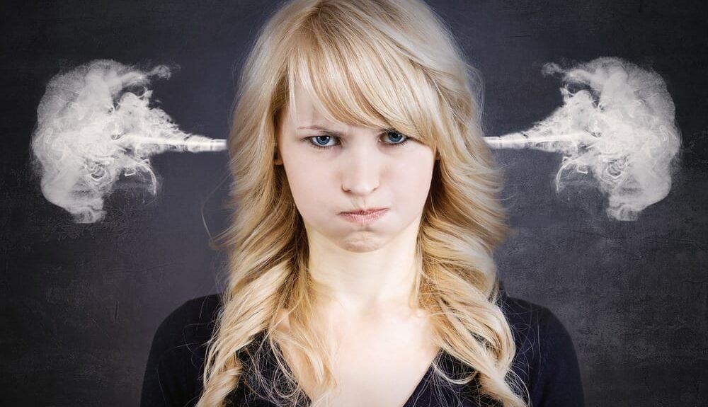 angry woman