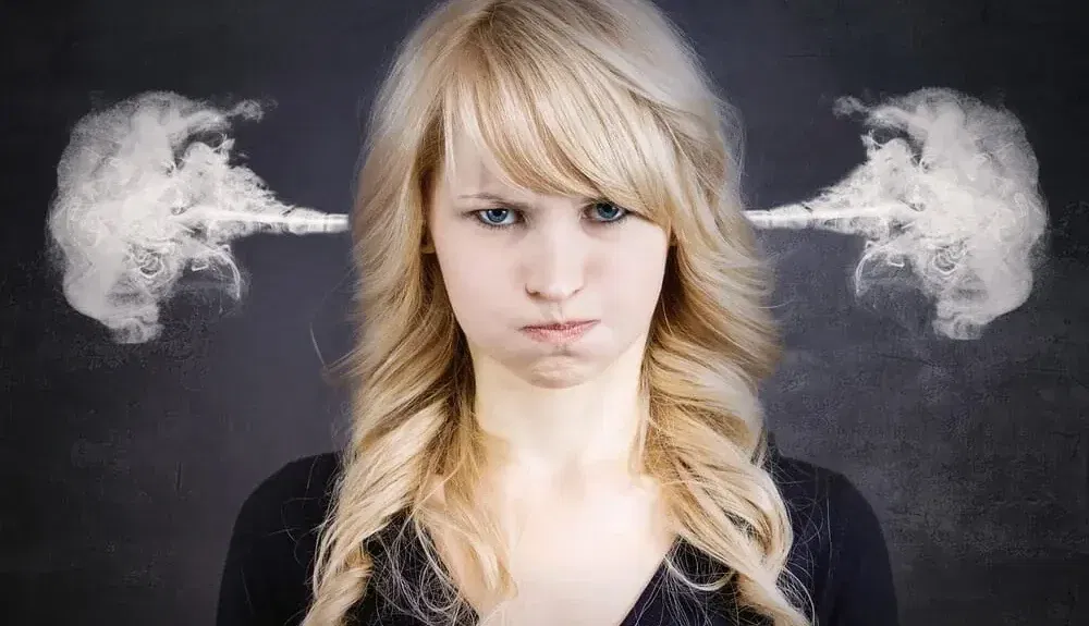 angry woman