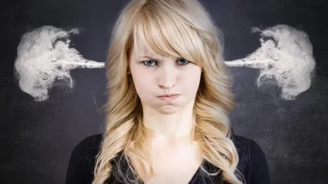 angry woman