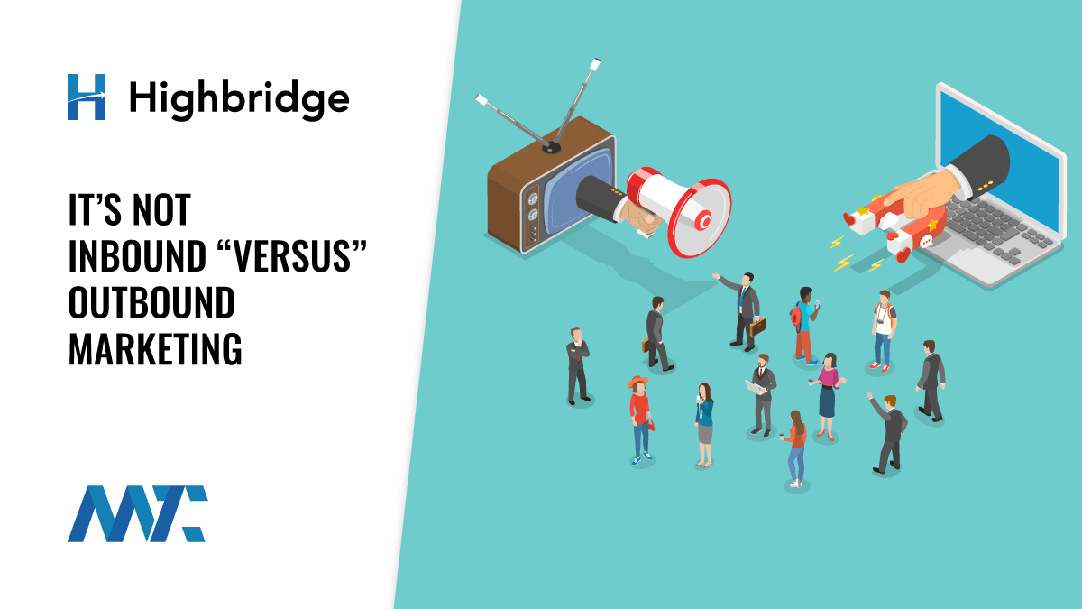 Your Outbound Marketing is Less Effective without Inbound Efforts 1 Inbound vs outbound marketing