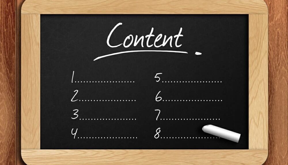 content marketing checklist