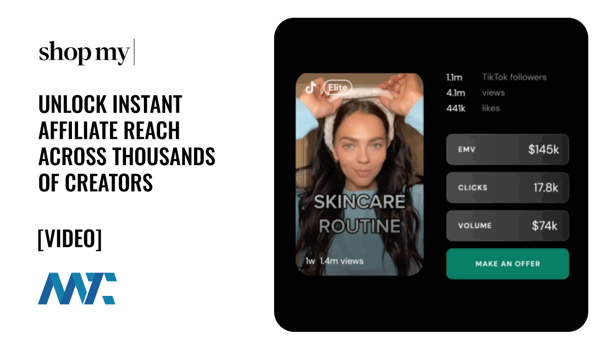 ShopMy: Unlock Instant Affiliate Reach To Thousands of Creators 1 ShopMy: Unlock Instant DTC Affiliate Reach Across Thousands of Creators