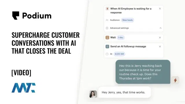 Podium: Supercharge Customer Conversations with AI That Closes the Deal