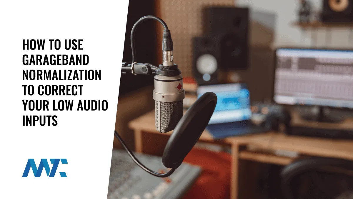 Garageband Normalization for Low Input Audio Volumes