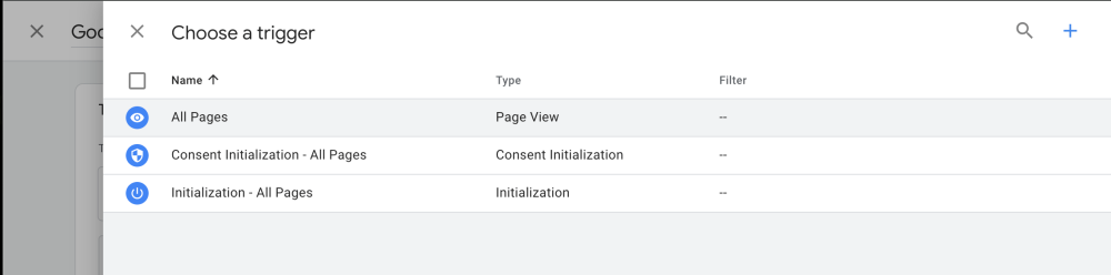 Gestor d'etiquetes de Google: afegiu un activador