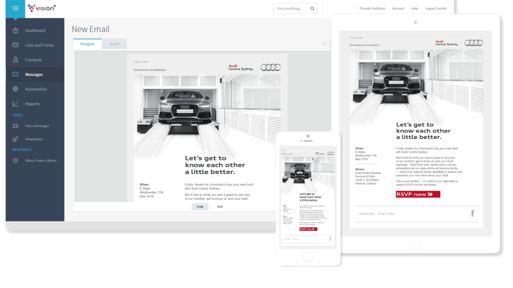 vision6 marketing automation