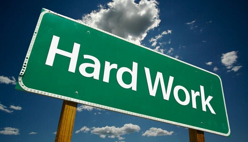 hard work