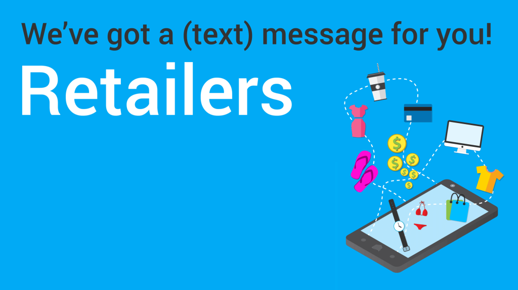 retail sms text messaging infographic