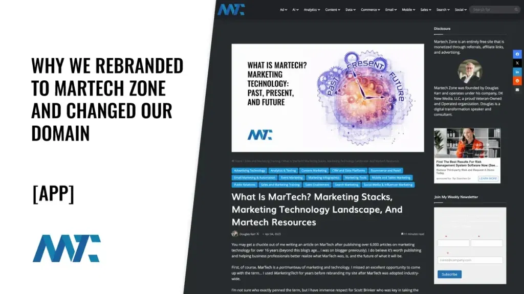 Martech Zone Rebranding