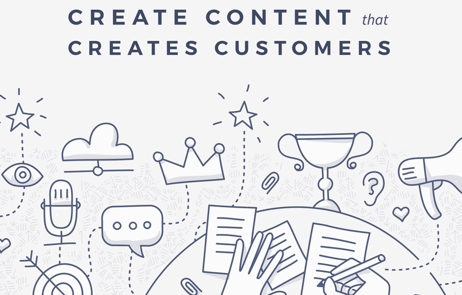 create content create customers