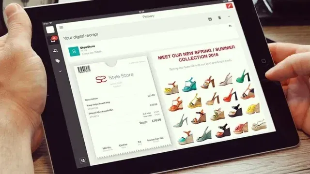 Ecrebo digital receipt