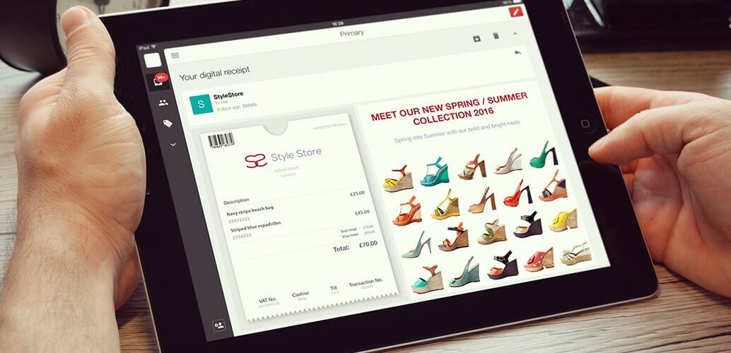 Ecrebo: Personalizing Your POS Experience 1 Ecrebo digital receipt