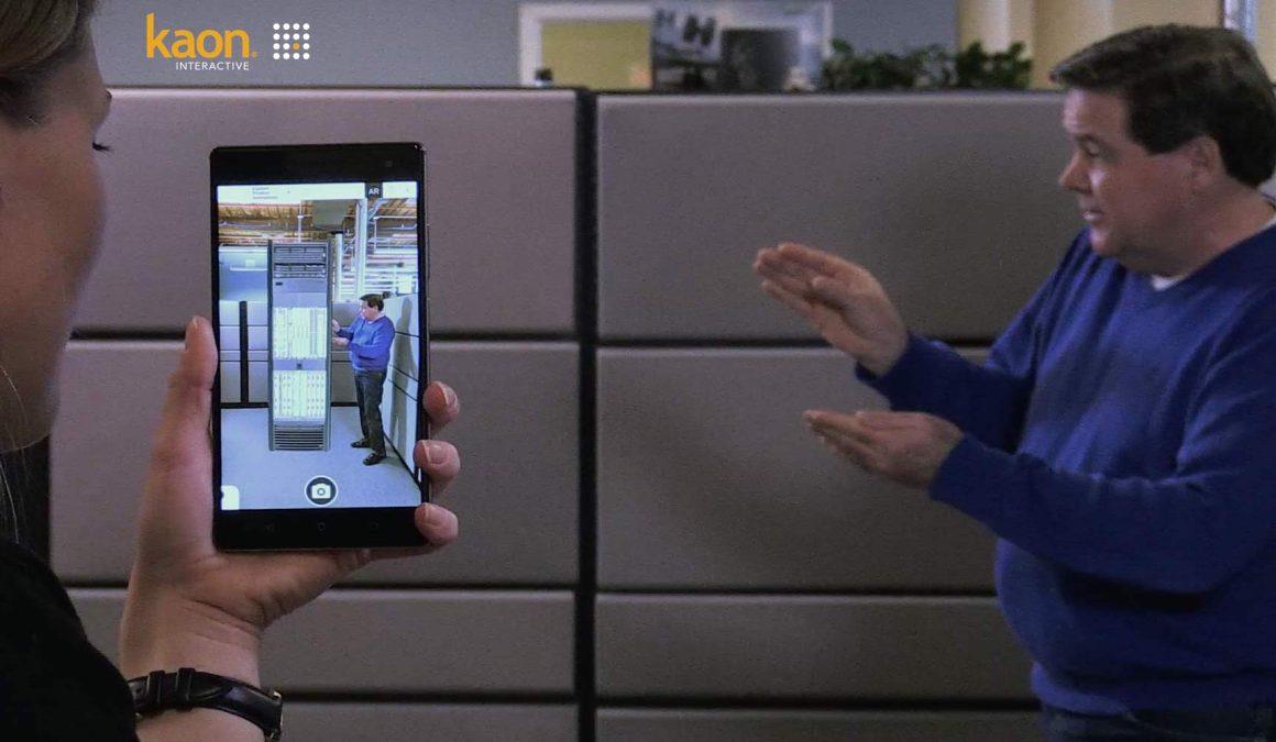 Kaon AR: A B2B Augmented Reality Platform 1 kaon interactive augmented reality