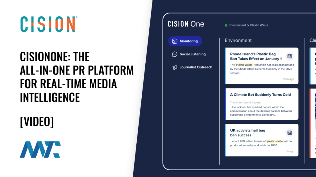 CisionOne: Media Intelligence Platform