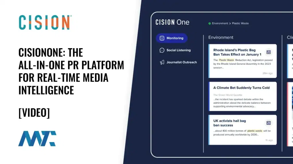 CisionOne: Media Intelligence Platform