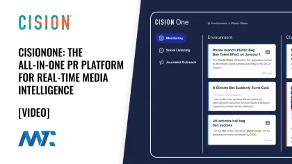 CisionOne: Media Intelligence Platform