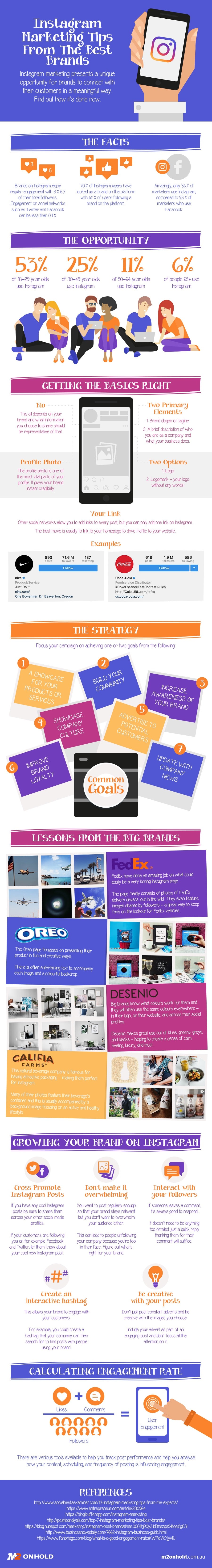 Instagram Marketing Infographic