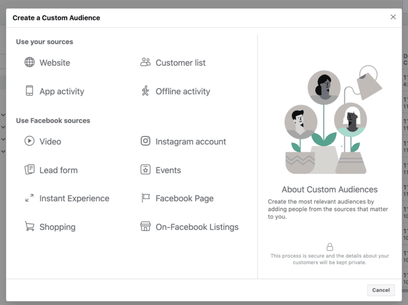 Facebook Custom Audiences