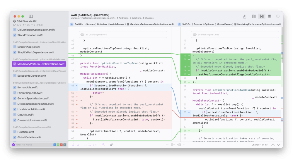 Калейдоскоп: обзор файл, папки и изменения изображения в секундах MacOS 27 Калейдоскоп: обзор кода
