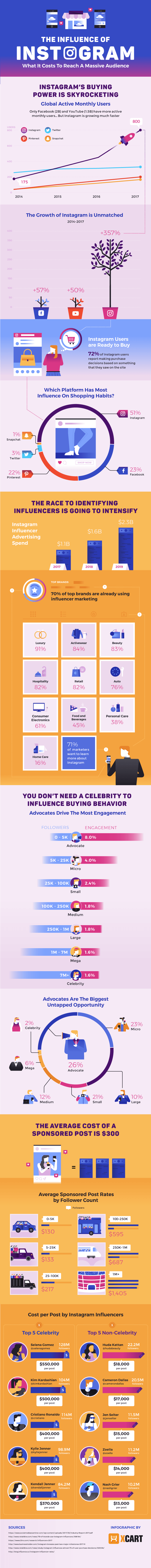 Instagram Influencers and Advocates