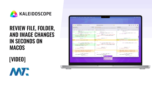 Kaleidoscope: Diff App for MacOS