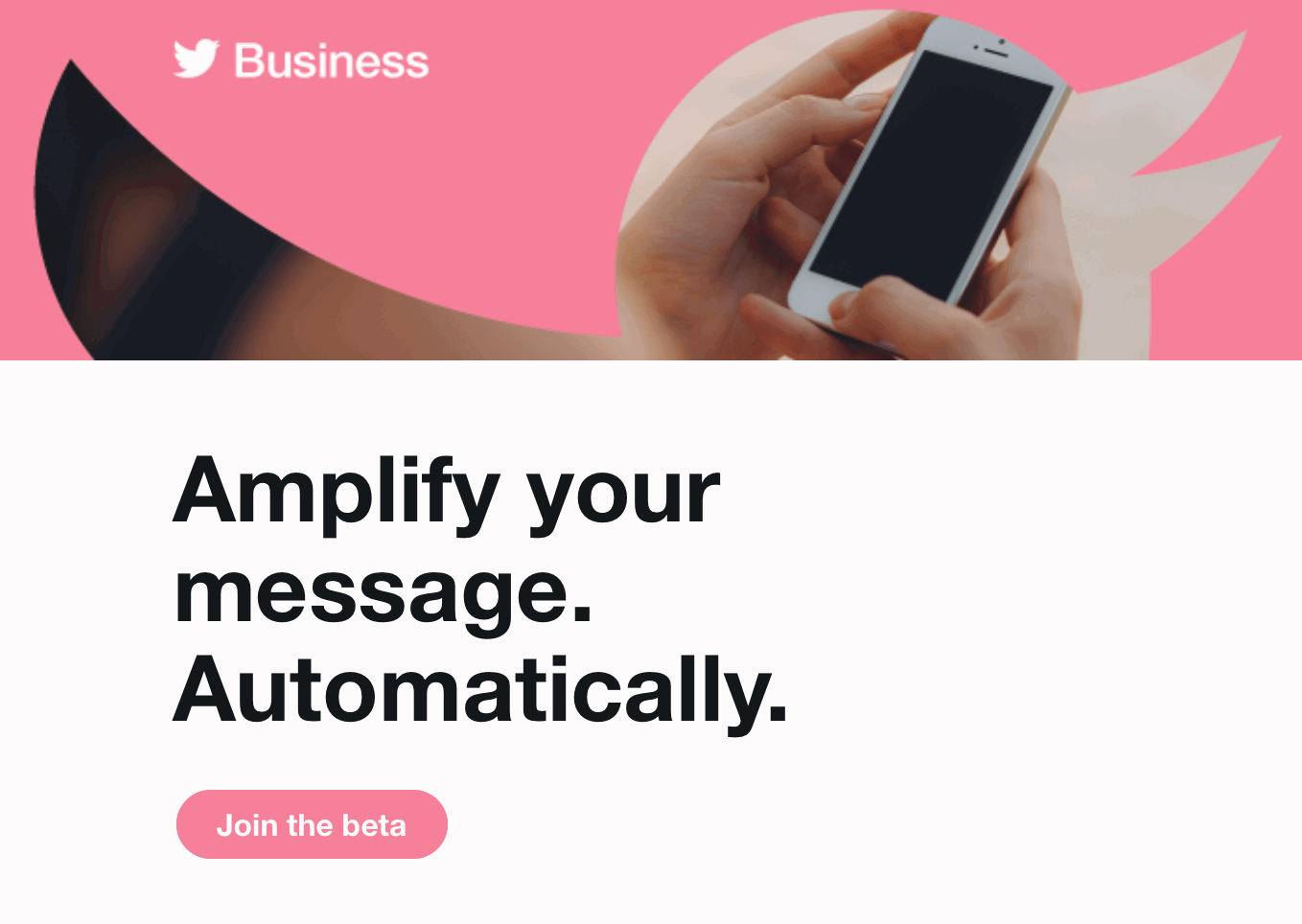 Twitter Ads Amplify