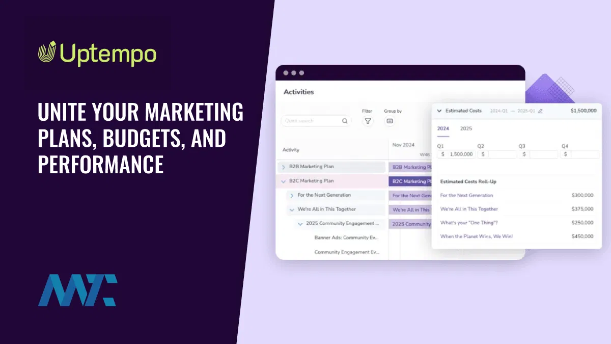 Uptempo: Unite Your Marketing Plans, Budgets, and Performance