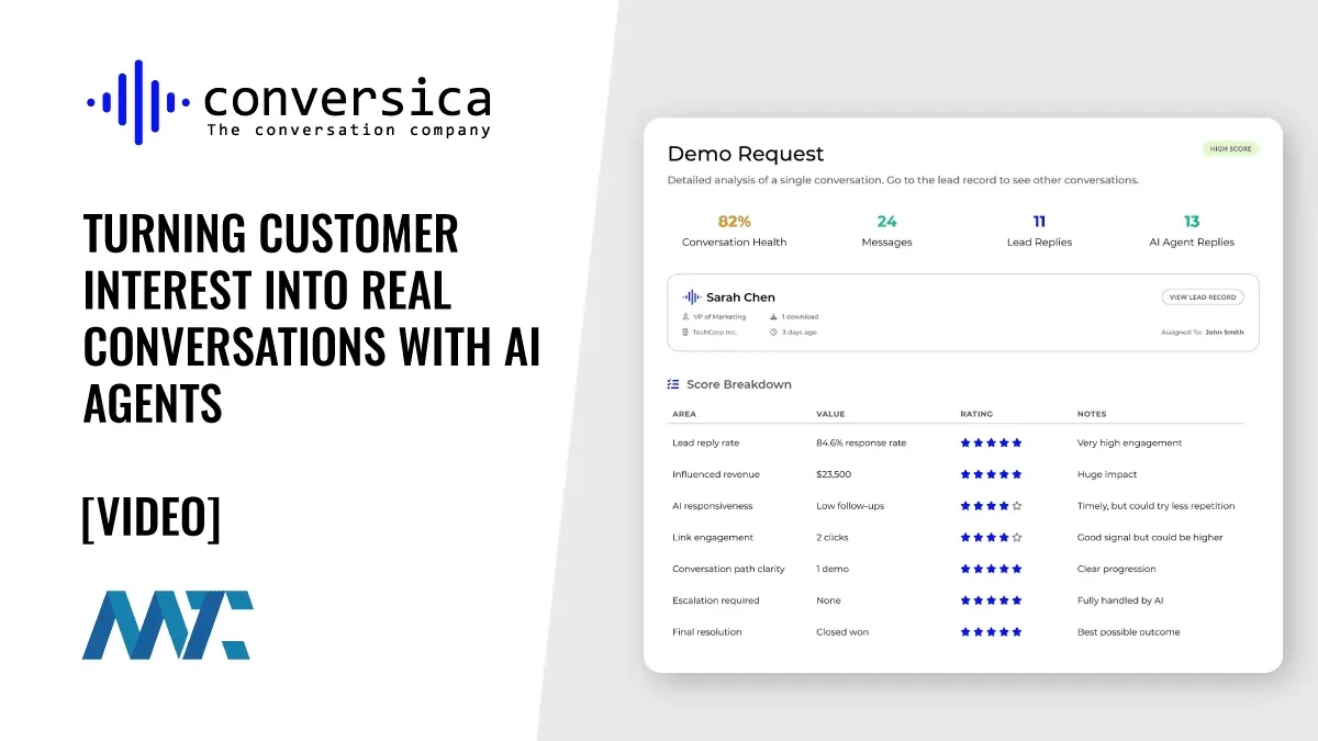 Conversica: Turning Customer Interest into Real Conversations with AI Agents