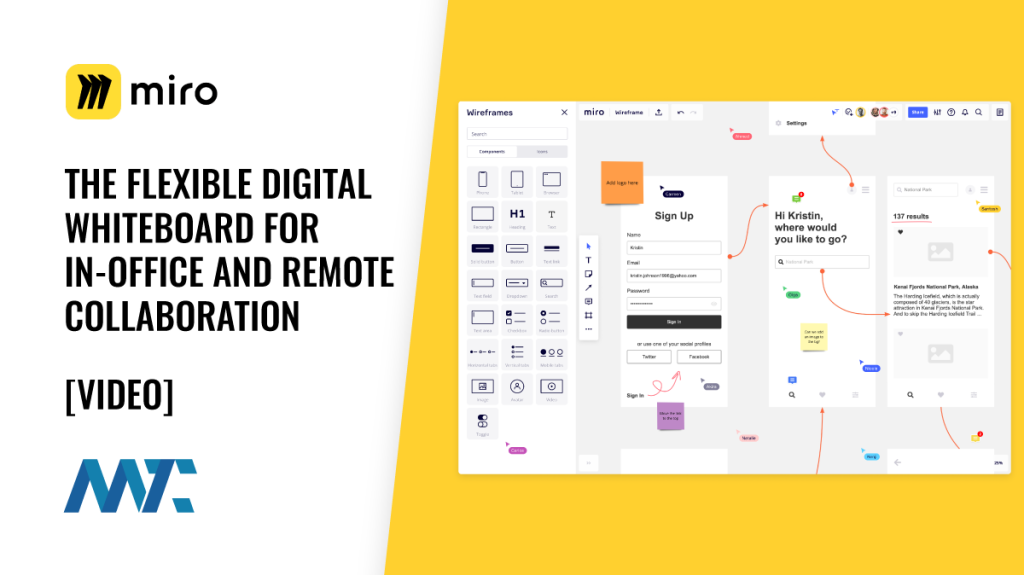 Miro: The Flexible Digital Whiteboard for In-Office and Remote Collaboration