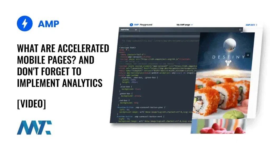 AMP: What are Accelerated Mobile Pages? How to configure analytics